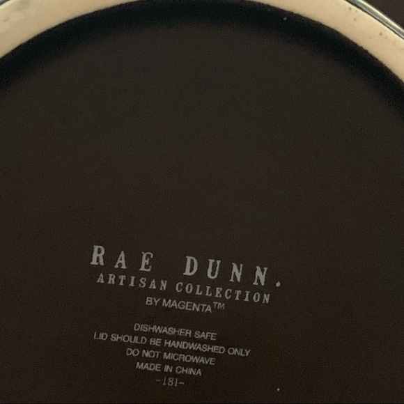 Rae Dunn Black Baby BOO Canister with Ghosts - Picture 10 of 11